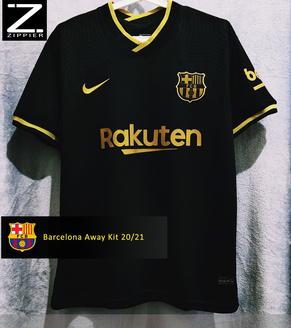 Zippier - Football Shirt Jersey FCB Away Kit 20/21 (Made in