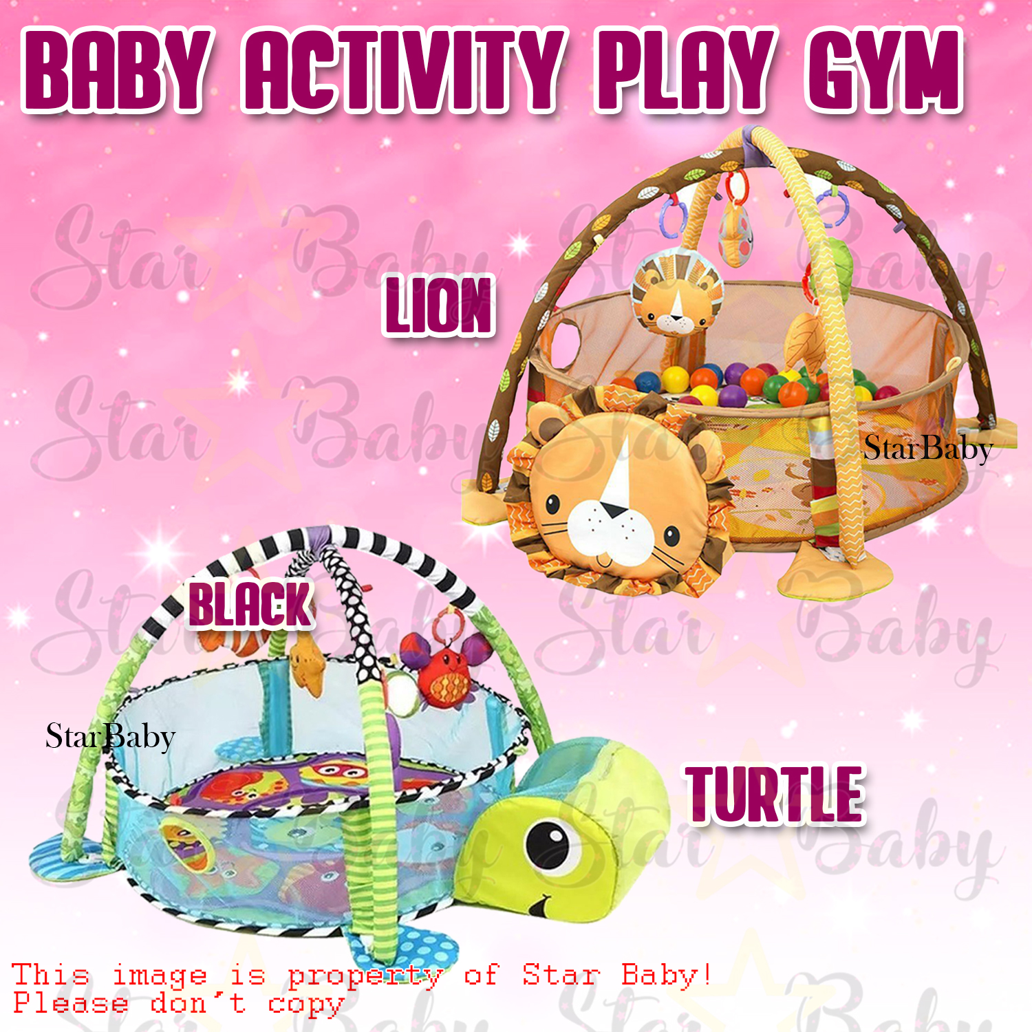 infant turtle ball pit