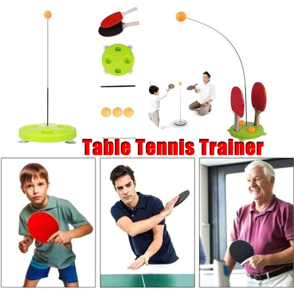 Training Device Adjustable Height Table Tennis Ball SelfTraining