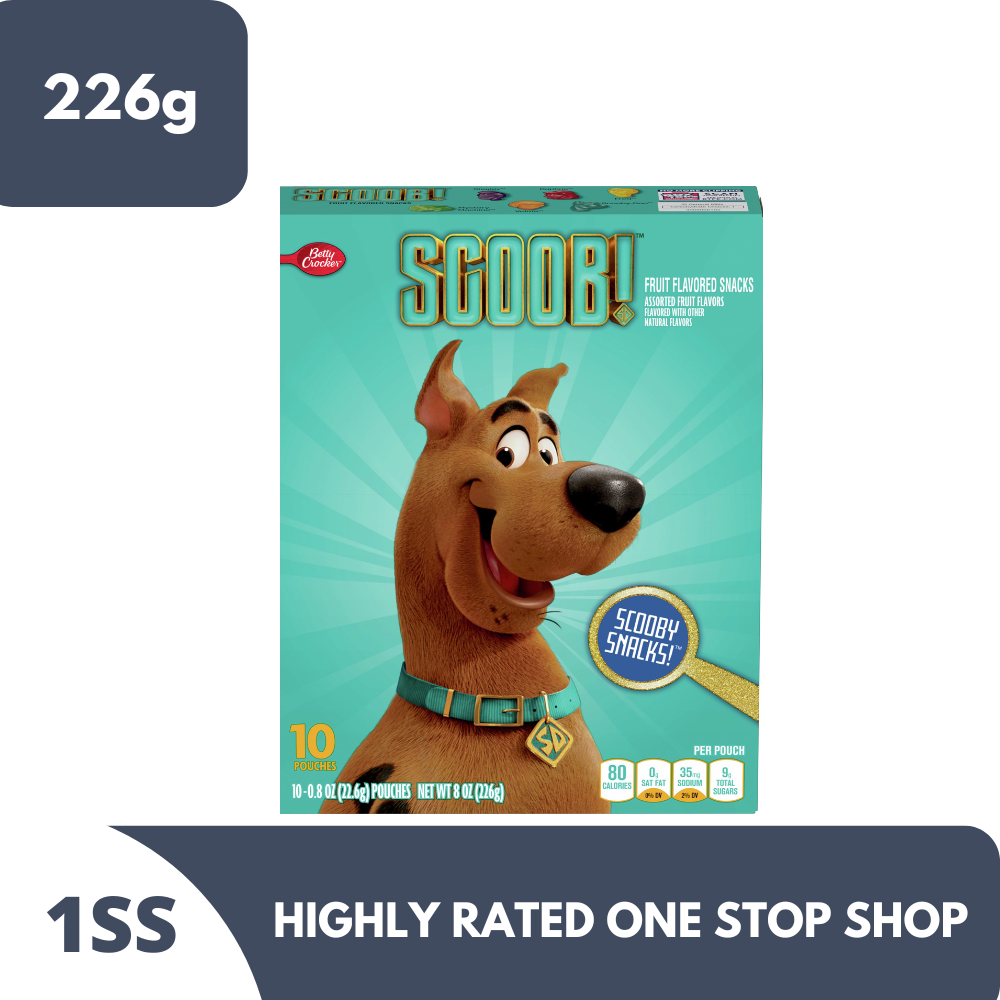 Betty Crocker Scoob! Fruit Flavoured Snack 226g Lazada PH