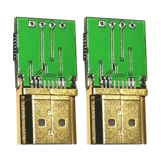 2PCS Virtual Display Adapter HDMI-Compatible EDID Dummy Plug Supports 4K GPU Emulator for Bitcoin BTC Mining Miner thumbnail