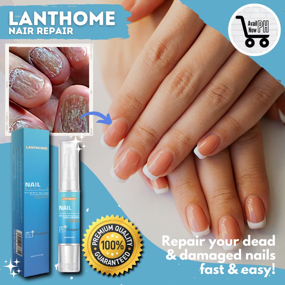 LANTHOME NAIL REPAIR ESSENCE SERUM, NAIL TREATMENT, NAIL CARE, ANTI