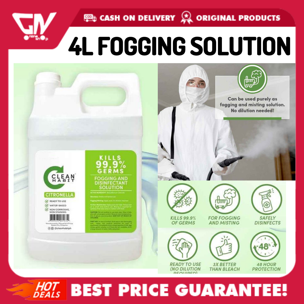 [GN] 4L Fog Machine Solution for Fog Machine, Clean habit Fog Machine