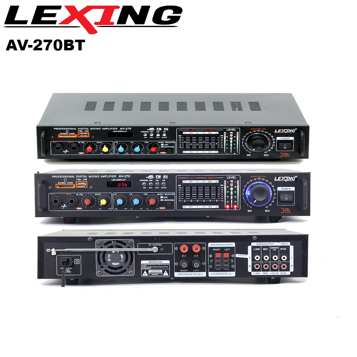 AV270BT Model Lexing Amplifier Lazada PH