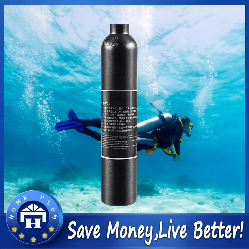 Paintball Air Tank, 0.45L High Pressure CO2 Gas Tank Soda Cylinder