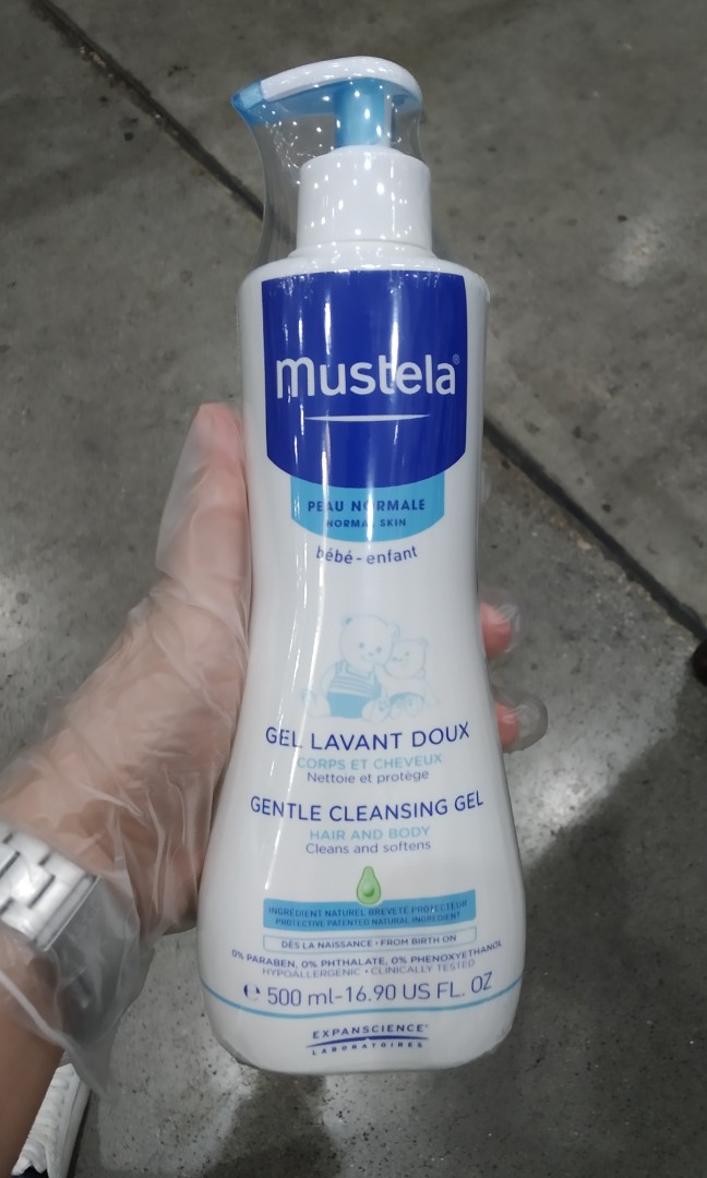 mustela gentle cleansing gel 500 ml