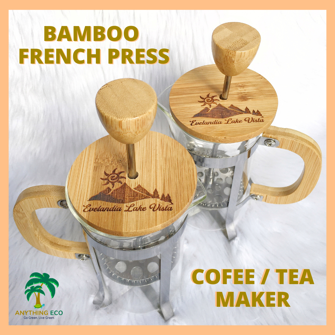 Laser Engrave Personalized Coffee Press 