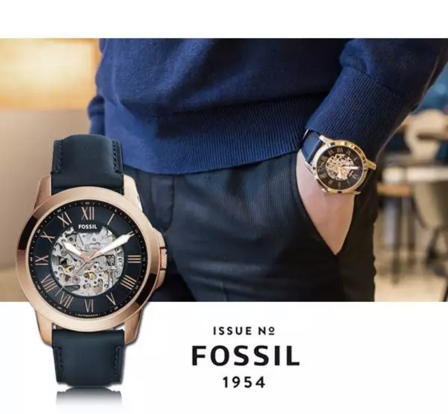 Aprender acerca 35+ imagen gold fossil watch mens - Ecover.mx