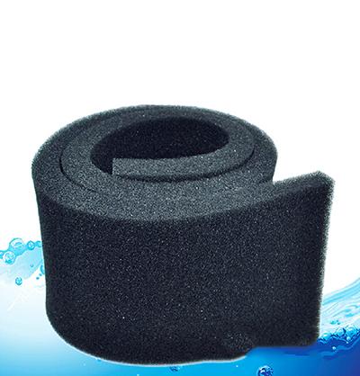 Dragon 50*10*2cm Black Biochemical Cotton Filter Foam Sponge Aquarium Fish Tank Pond
