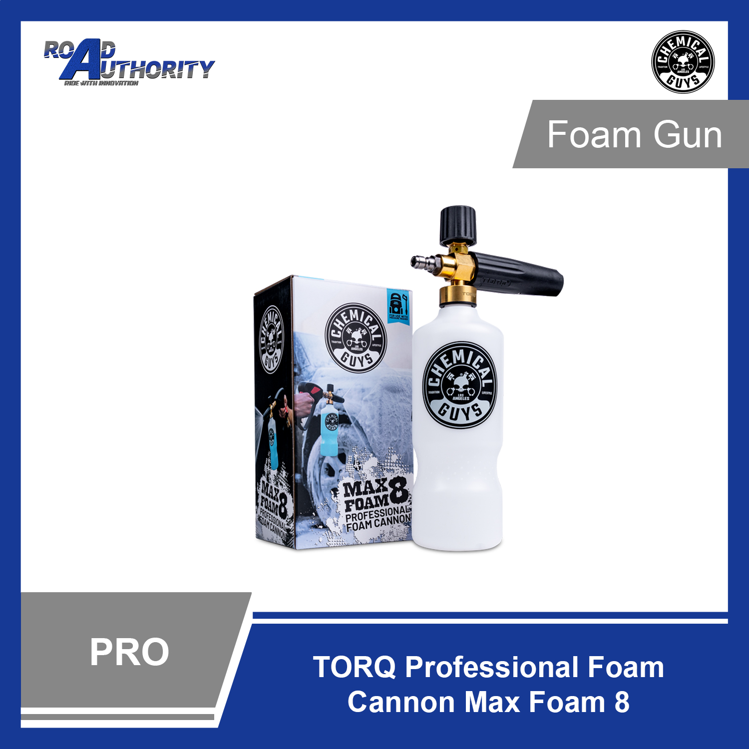Chemical Guys Torq Professional Foam Cannon Max Foam 8