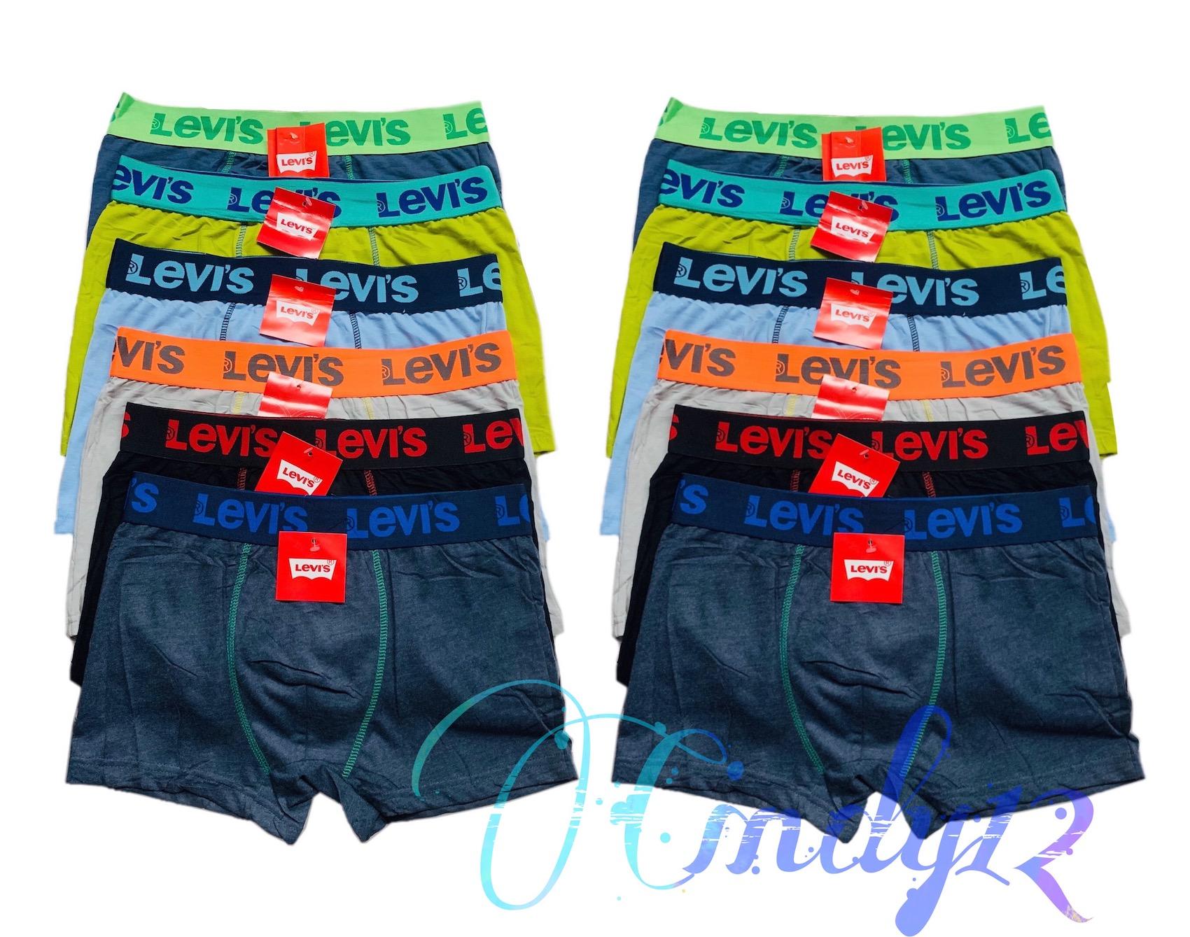 6pcs High Quality Cotton Levi's Boxer 