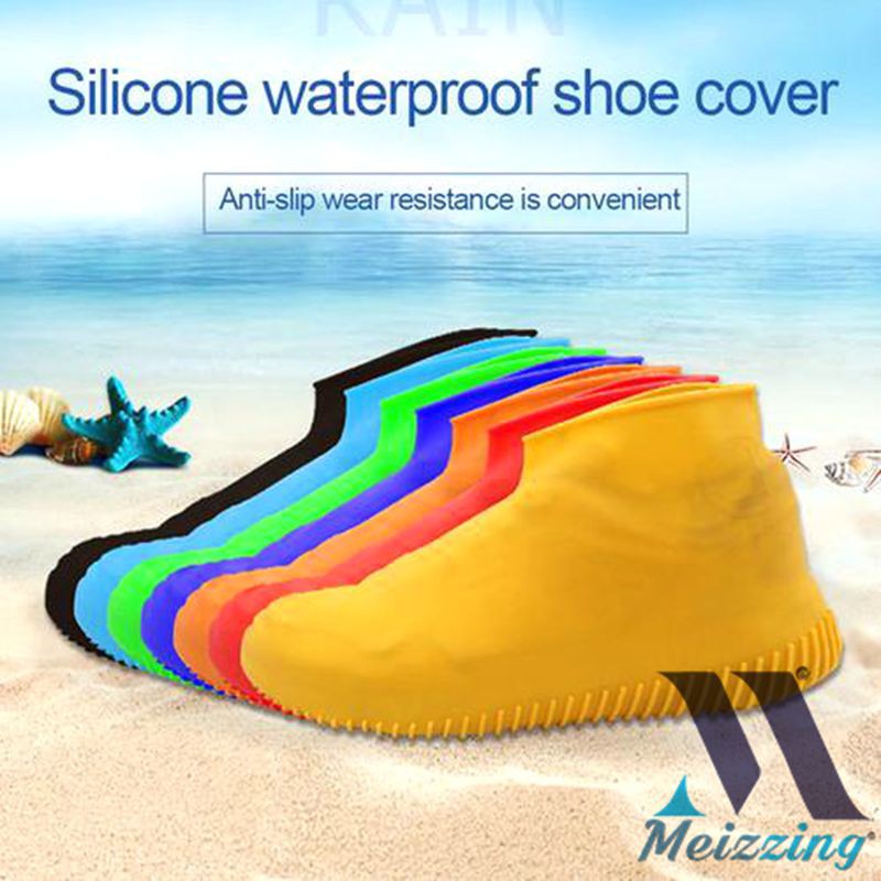 Men Anti Slip Washable Rainy Shoe Cover 