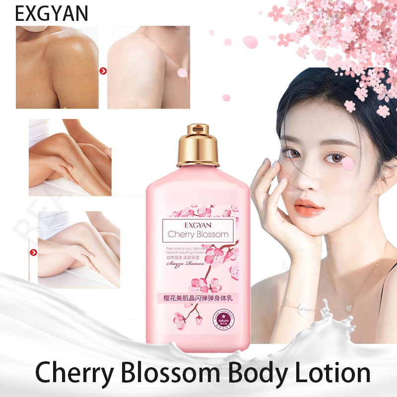 Japan Original Cherry Blossom Whitening Body Lotion Deep Moisturizing Body Cream Permanent