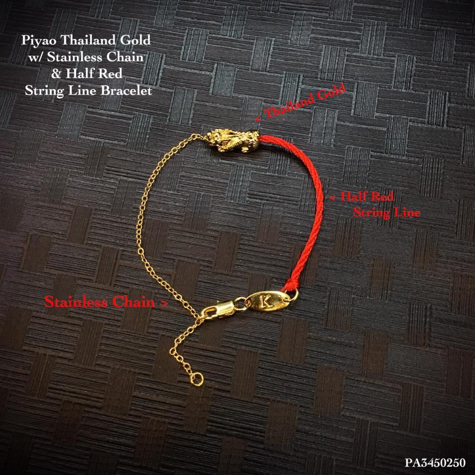 red string bracelet thailand