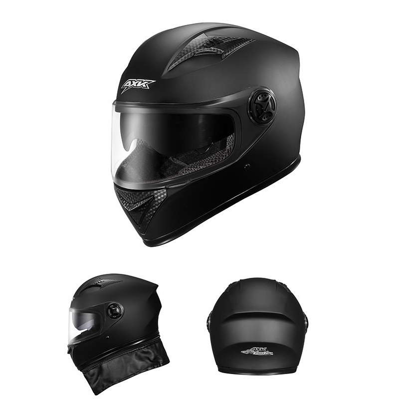 ICC Motorcycle Full Face Helmet For Women Dual Visor Standard Flip Up