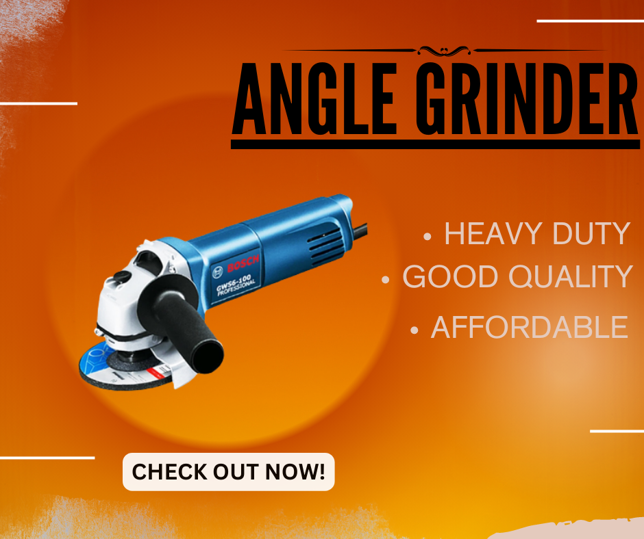 Powerful Heavy Duty BOSCH ELectric Angle Grinder cutting metal works