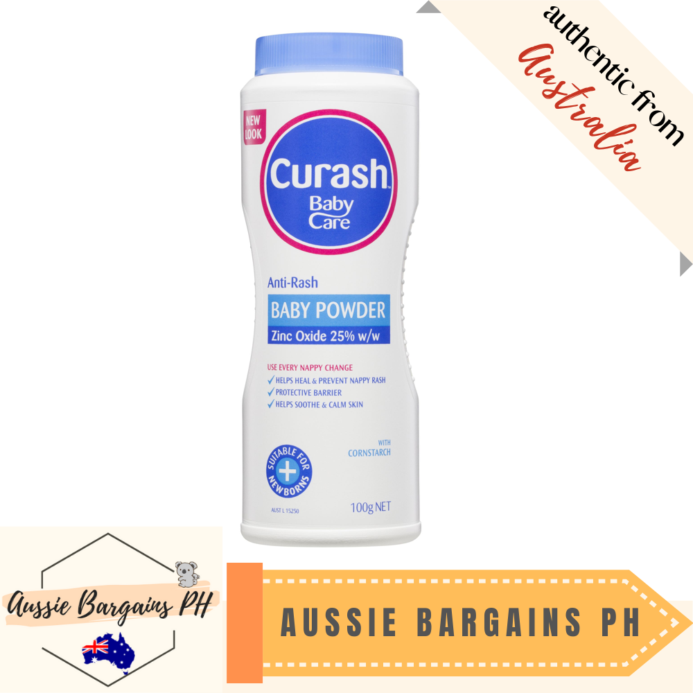 Curash Babycare AntiRash Baby Powder 100g [EXP 3/2023] Lazada PH