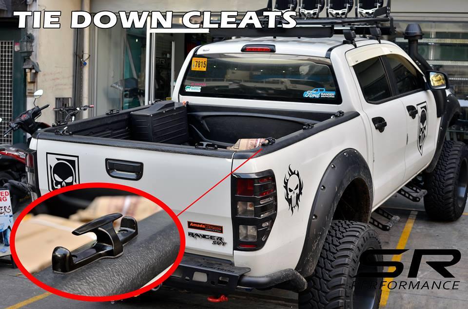 pickup bed tie down cleats
