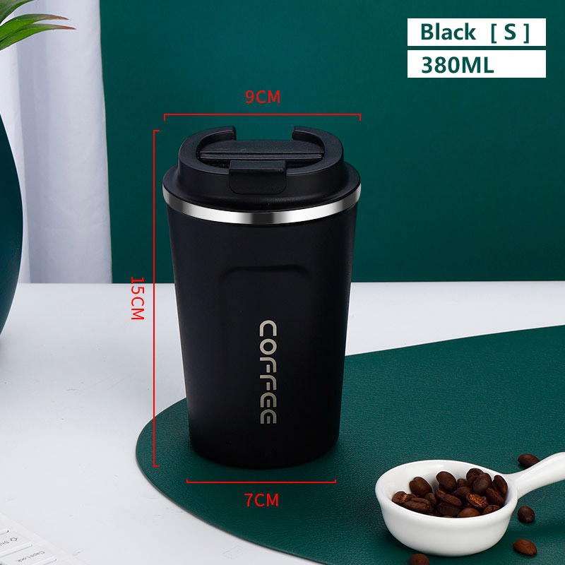 304 Stainless Steel Coffee Mug Portable Car Handy Vacuum 500ml1pcsblue