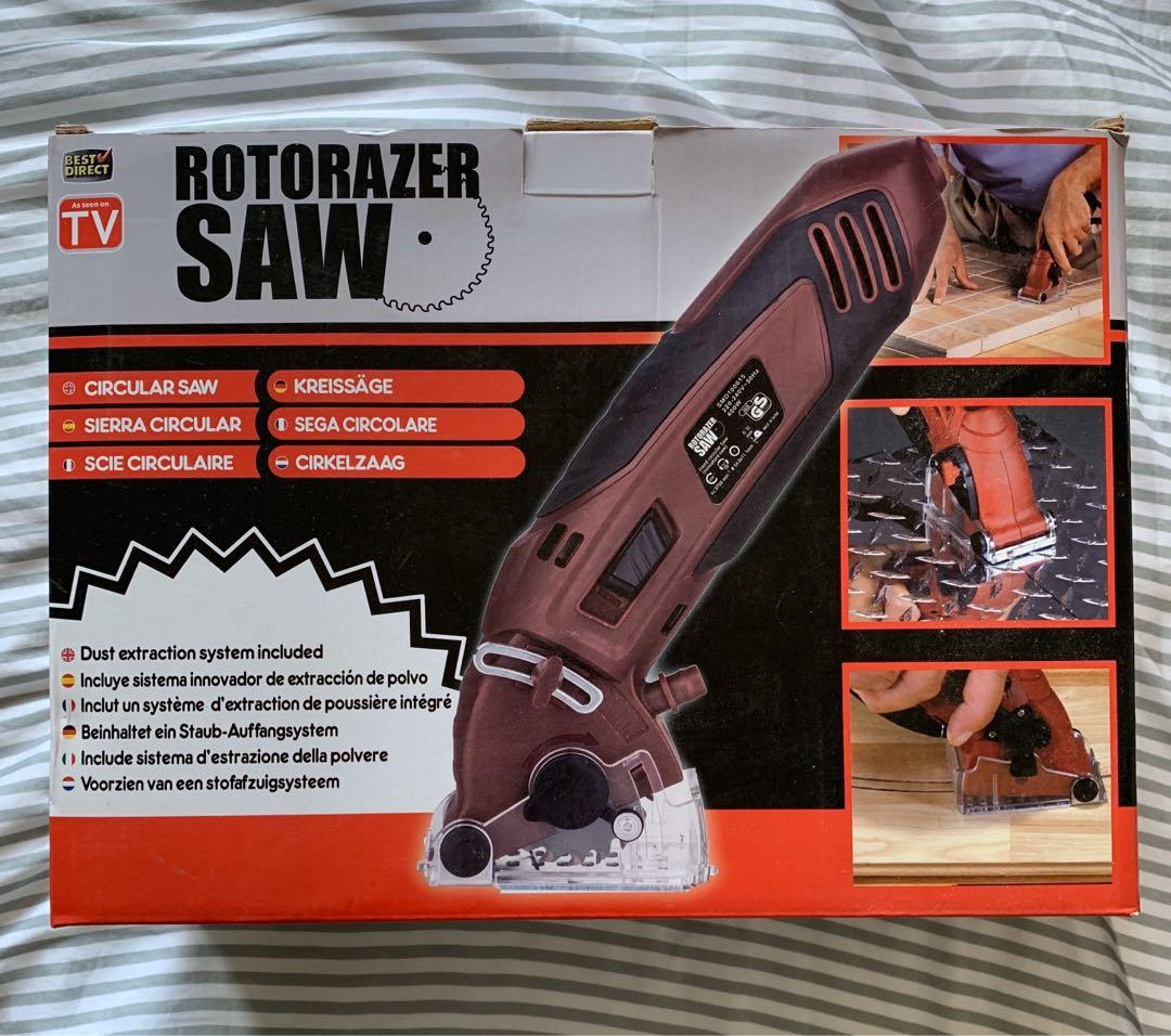 Reviews for ROTORAZER SAW Rotorazer Platinum Compact Circular Saw Set -  Extra Powerful - Deeper Cuts! AS SEEN ON TV!