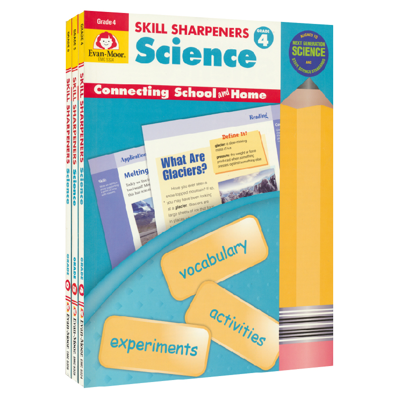Evan moor skill sharpeners Science grade 46 Volume 3 pencil sharpener