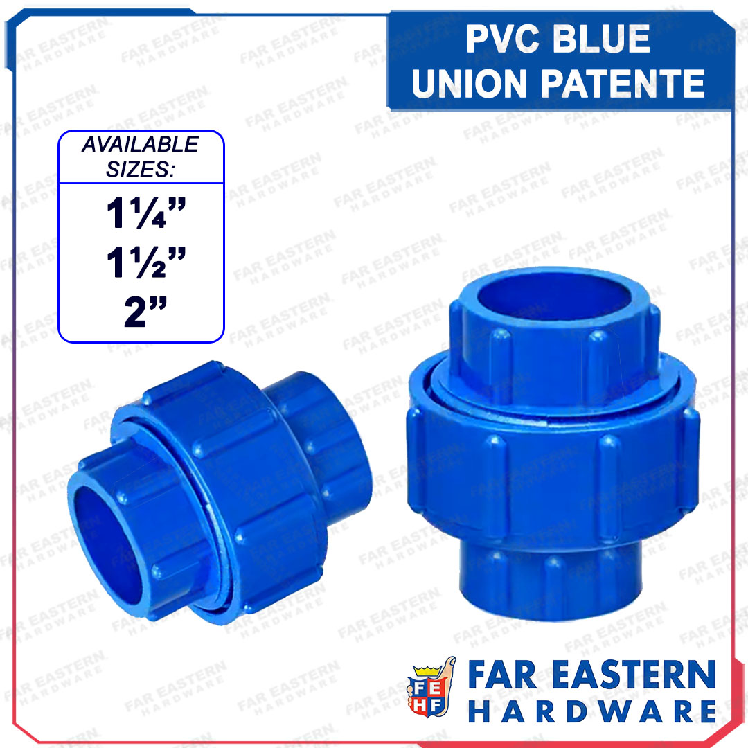 PVC Blue Fittings Union Patente 11/4" 11/2" 2" Lazada PH