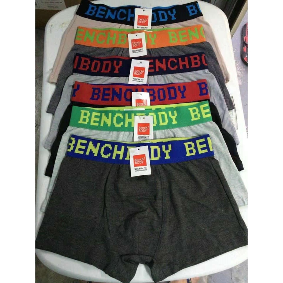 6pcs BENCH Boxer brief for men underwear cotton fashion.
