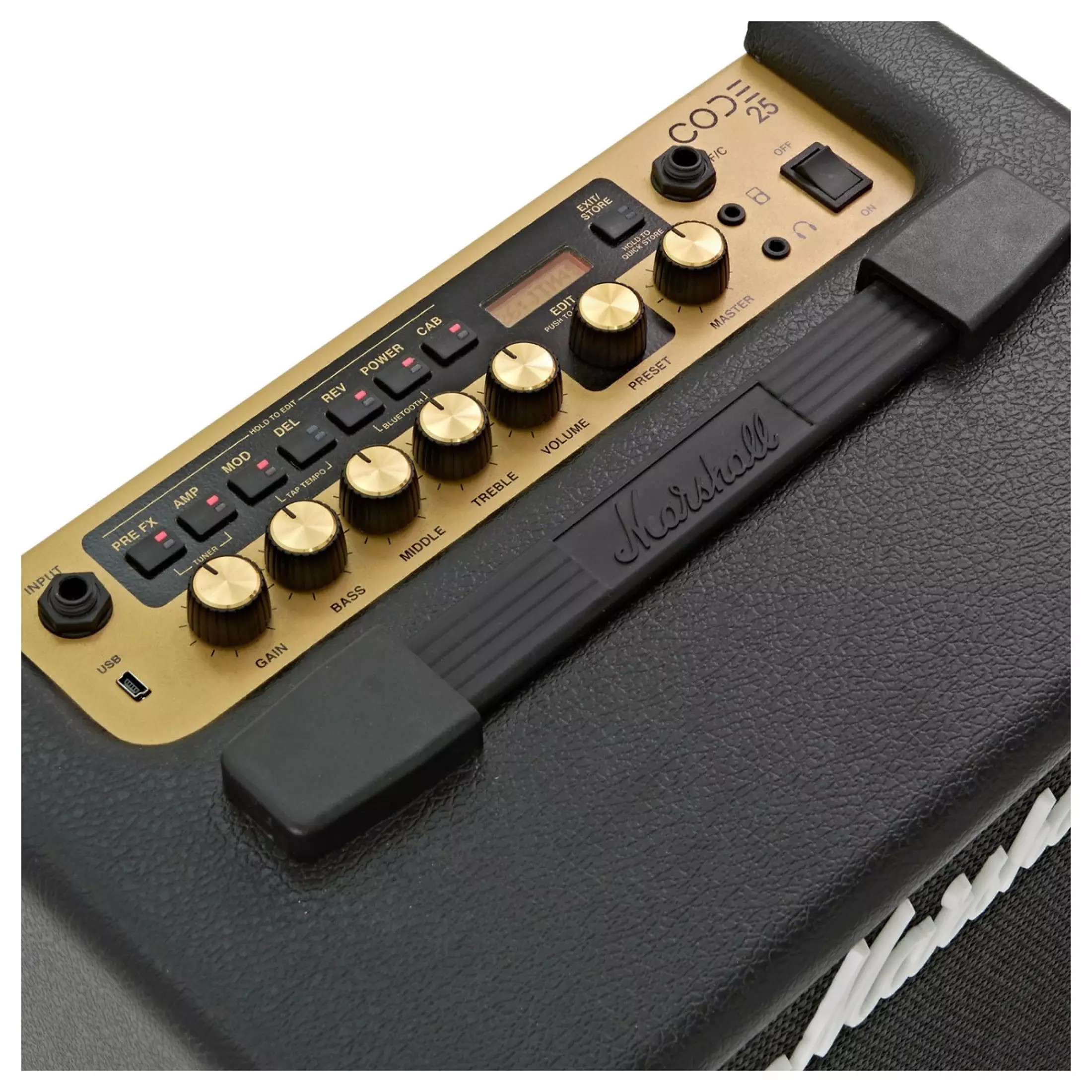Marshall Code 25 Guitar Amplifier 25 Watts, Bluetooth, for iOs 