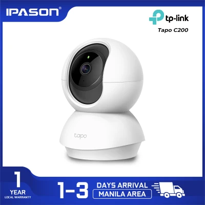 Tp-Link Tapo C200 Pan/Tilt Home Security Wi-Fi Camera 360º Horizontal and 114º Vertical Range