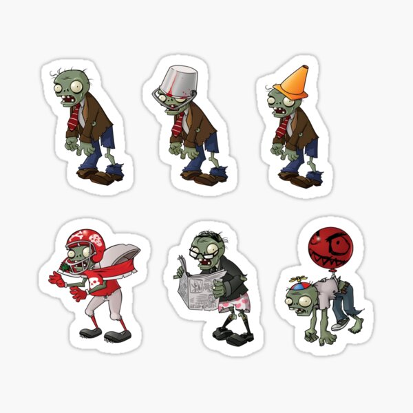 100/50/15 pcs Plants vs Zombies Graffiti Deco Stickers + Free 2023 Mini  Calendar Online Game Stickers Yours Jazzy Prints Christmas Sale