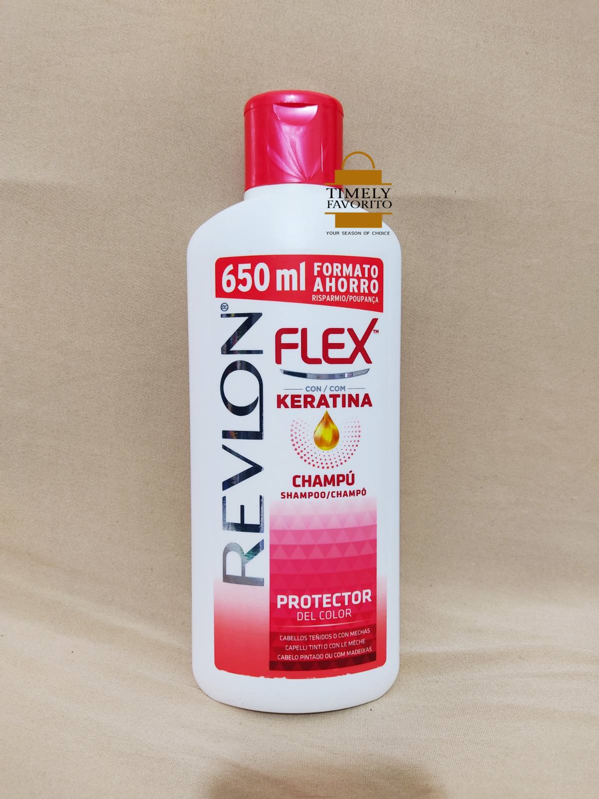 Revlon Flex Keratin Color/Purifrying/Classic/Fortifying Shampoo 650ml ...