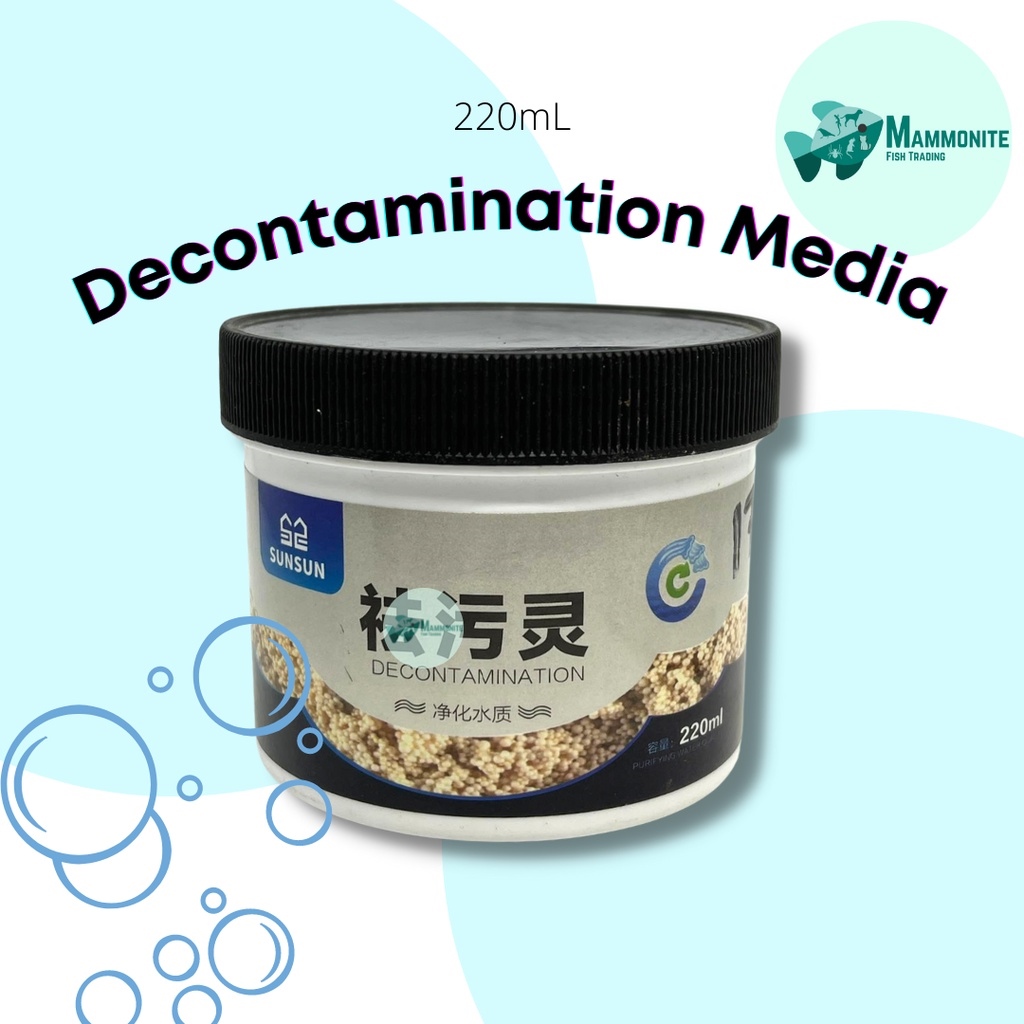 Sunsun Aquarium Deodorizer Decontamination Decoloration Filter Media