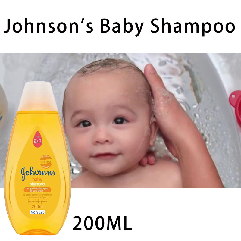 Johnson's Baby Shampoo Soft and Smooth Natural Safe Babies Mild and Not