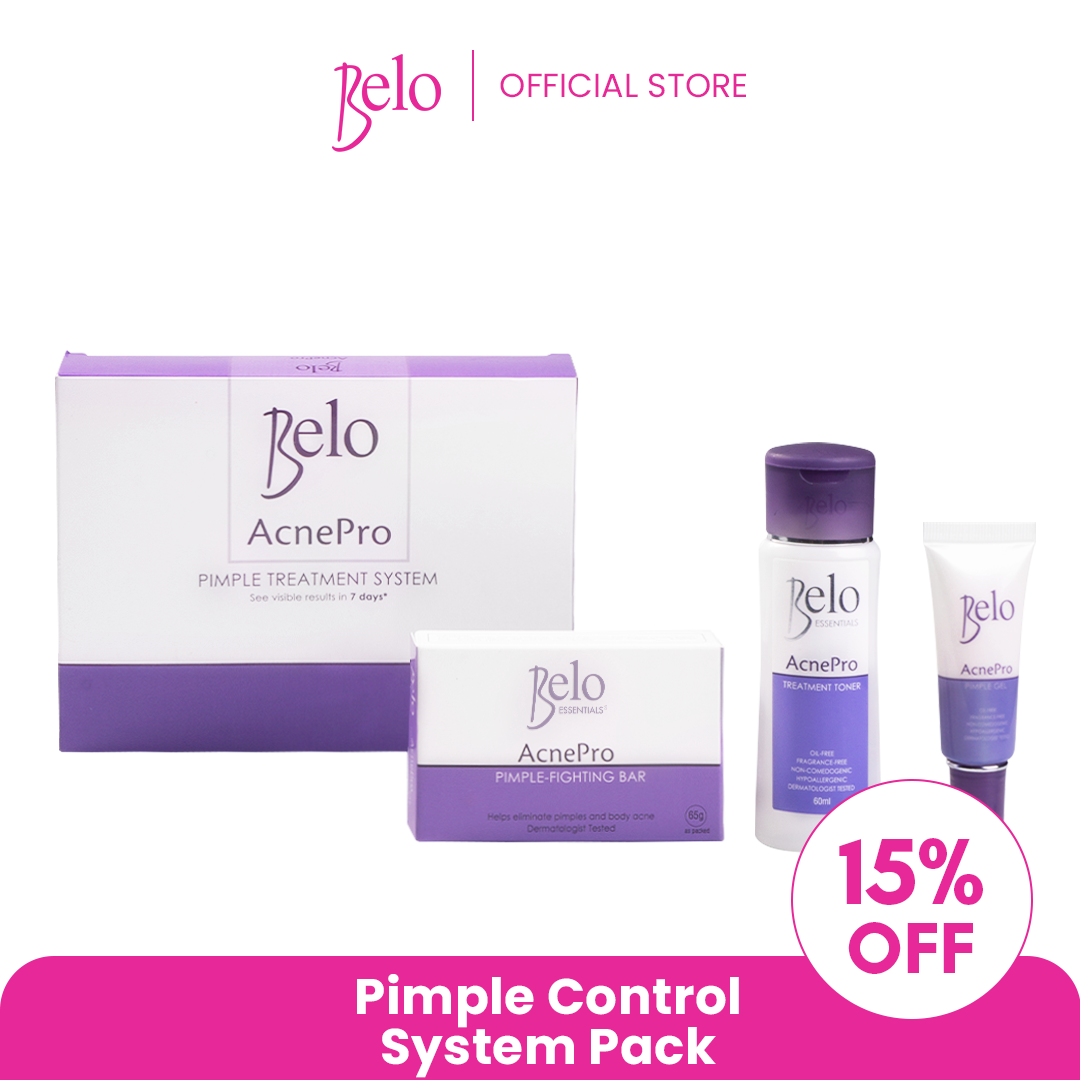 Belo Acnepro Pimple Control System Pack Lazada Ph 2221