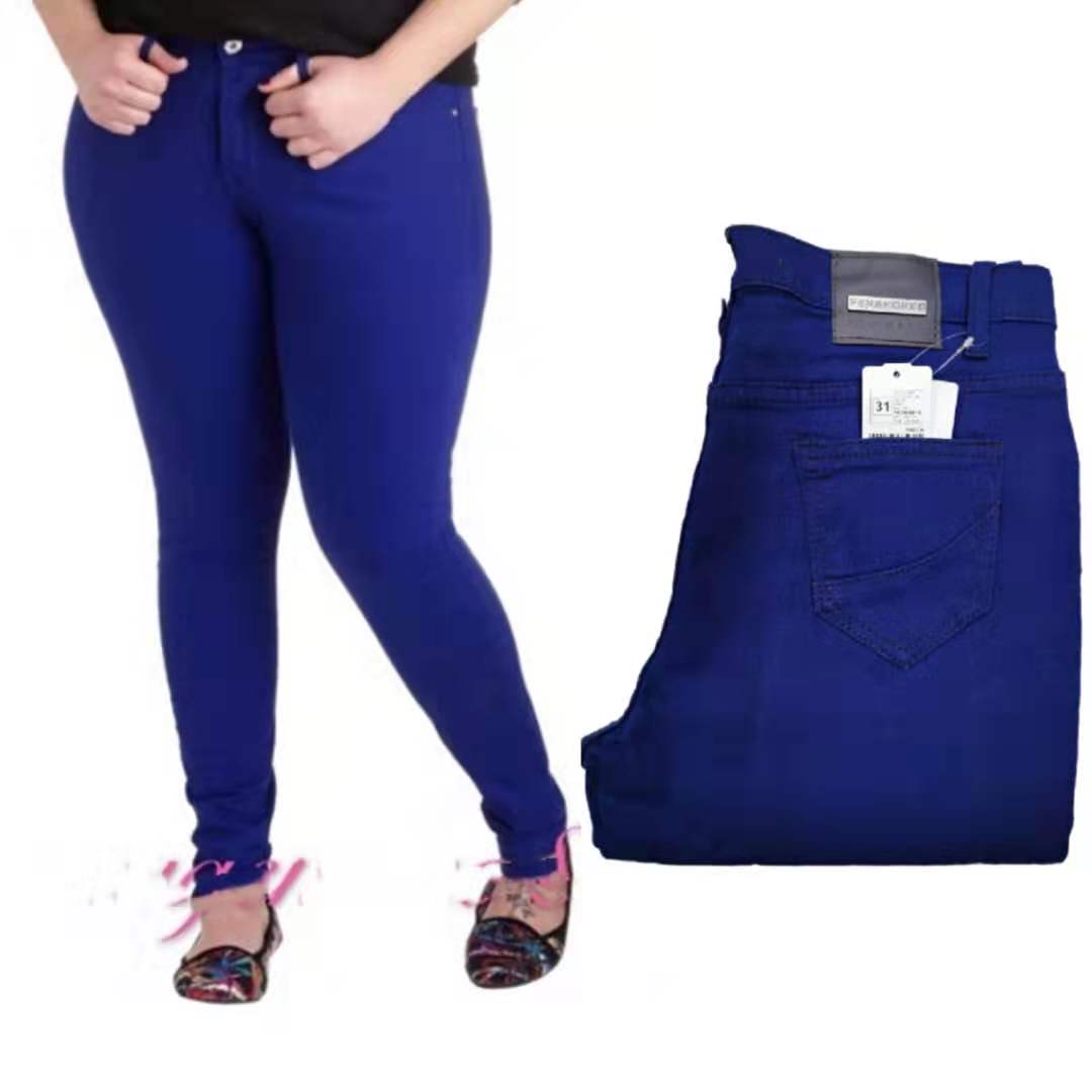 Buy Skinny Jeans Women Royal Blue 