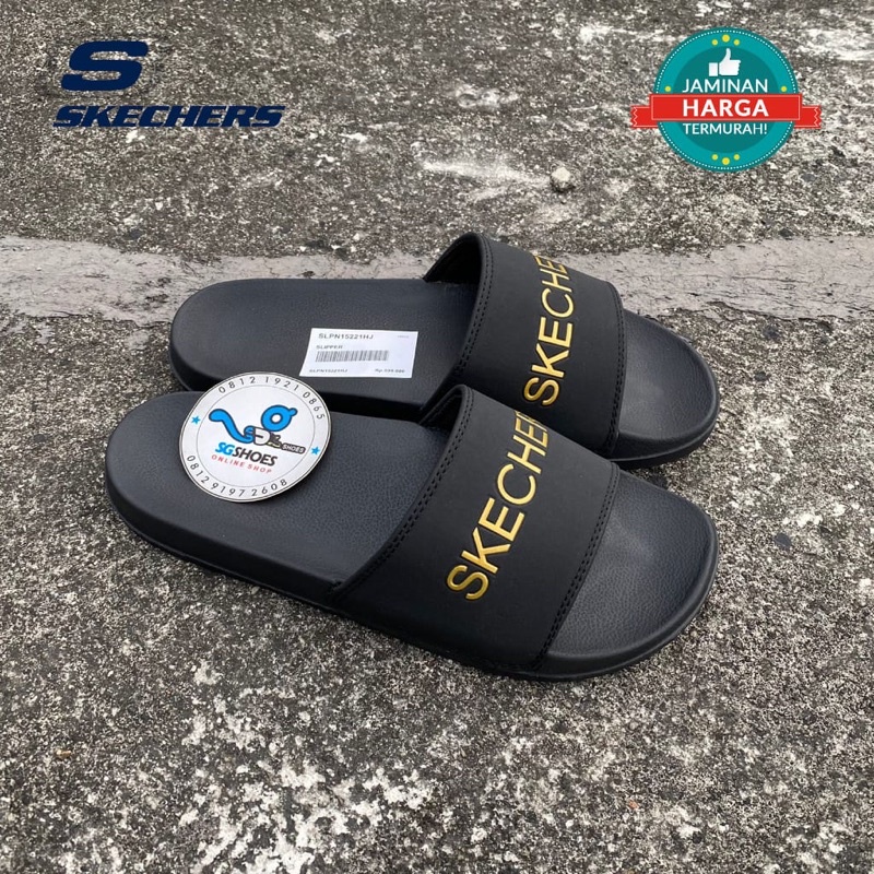 Skechers Arch Fit Go Walk Sandal 140257 NVY Navy Walking Sandals