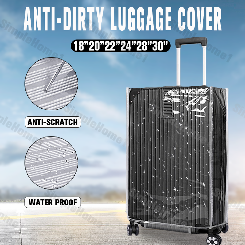 Full Transparent Luggage Protector Cover Thicken Suitcase