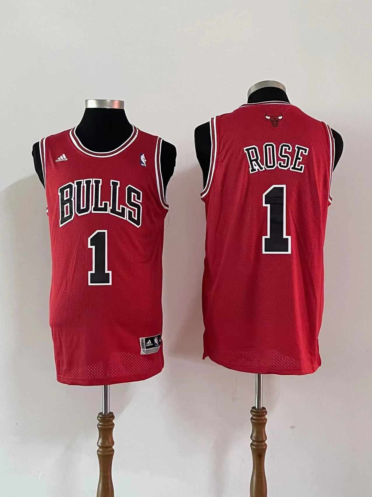 NBA Chicago Bulls 1 Derrick Rose Basketball Jersey