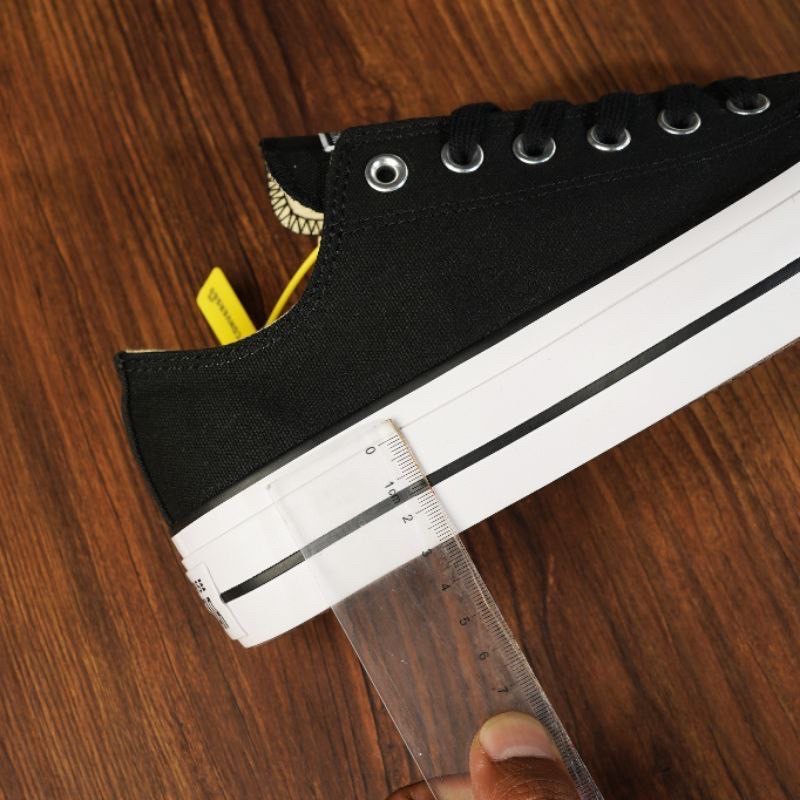 CONVERSE CHUCK  ALL STAR LIFT PLATFORM LOW BLACK WHITE PREMIUM