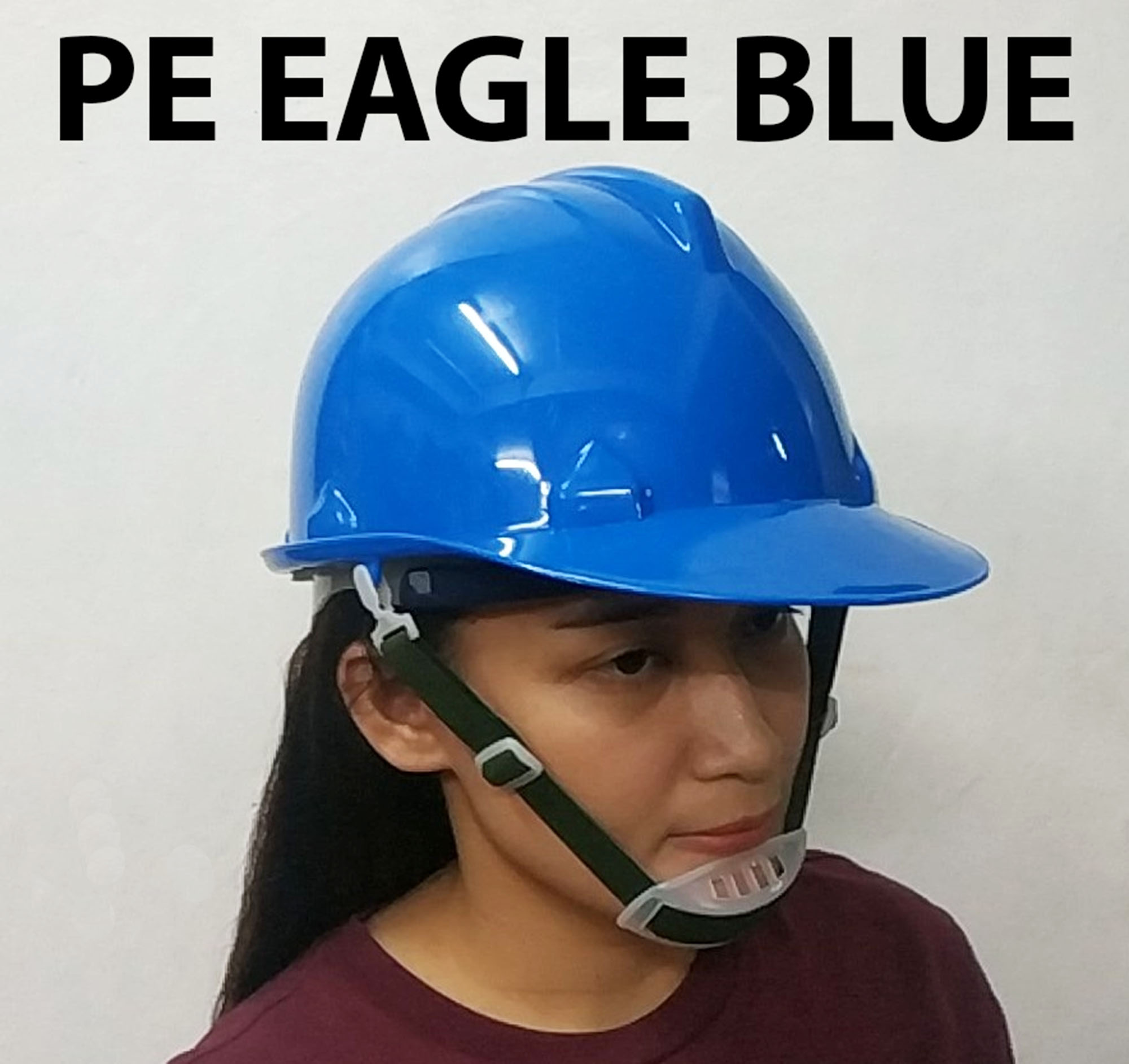 MEISONS HARD HAT SAFETY HELMET PE EAGLE BLUE
