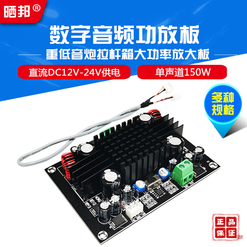 TPA3116D2 Digital Power Amplifier Panel Subwoofer Trolley Box High