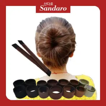 Sandaro Korean Hair Bun Maker Hairband Pantali Women Girls