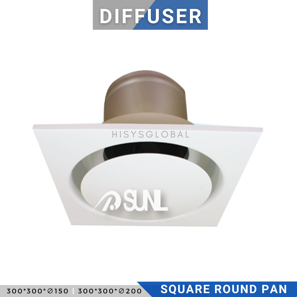 Square Round Pan Diffuser Aircon guide Hisysglobal Lazada PH