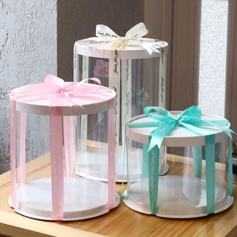 2.98US $ 40% OFF|6inch 8inch 10inch Transparent Cake Box Plastic Cake  Packaging Box Organizer Cake Boxes… | Cake packaging, Diy wedding gift box,  Wedding gift boxes