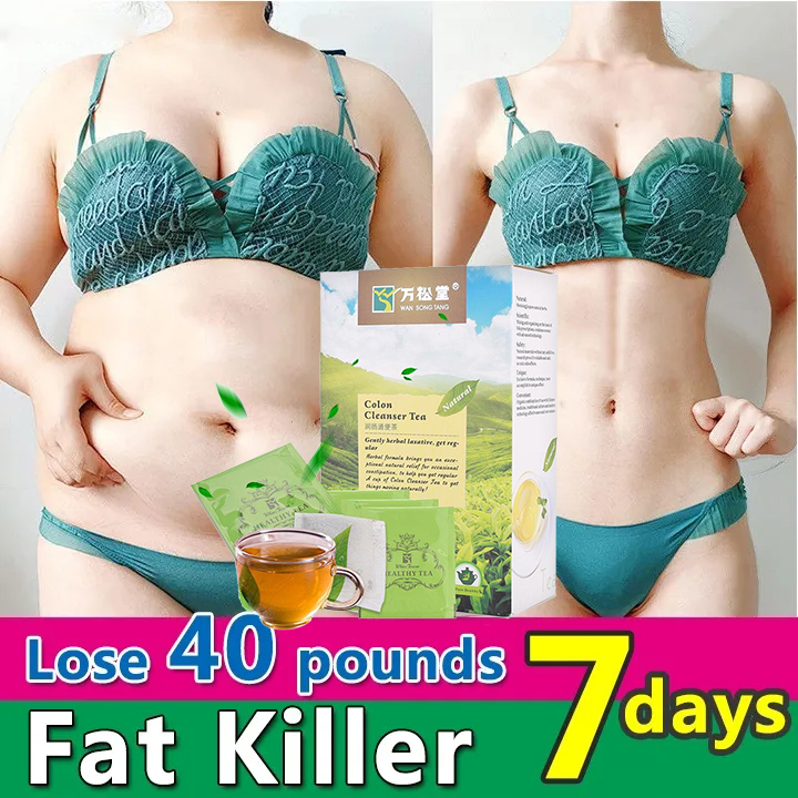 20Pcs/Set 7 Days Effective Slimming Tea Herbal Thin Belly Tea Not
