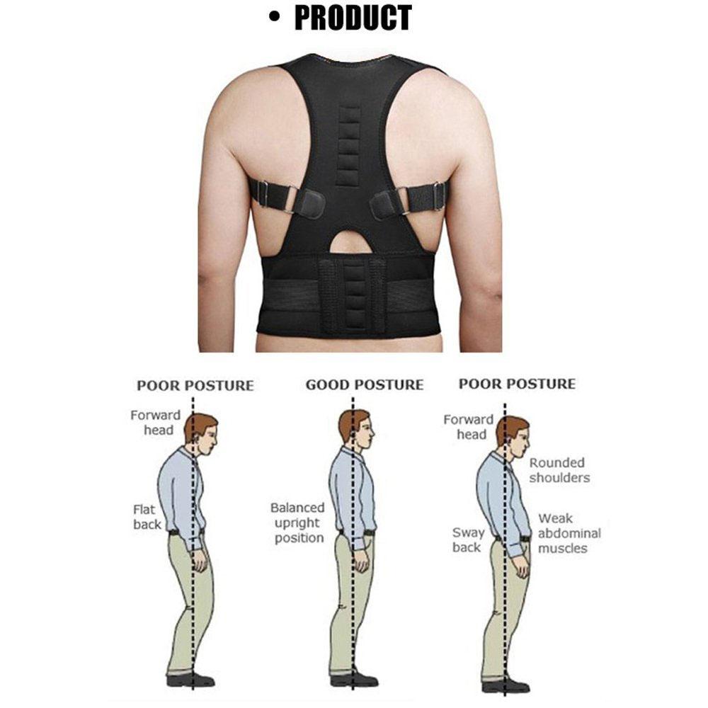 Magnetic Therapy Posture Corrector Brace - Shoulder Back Support