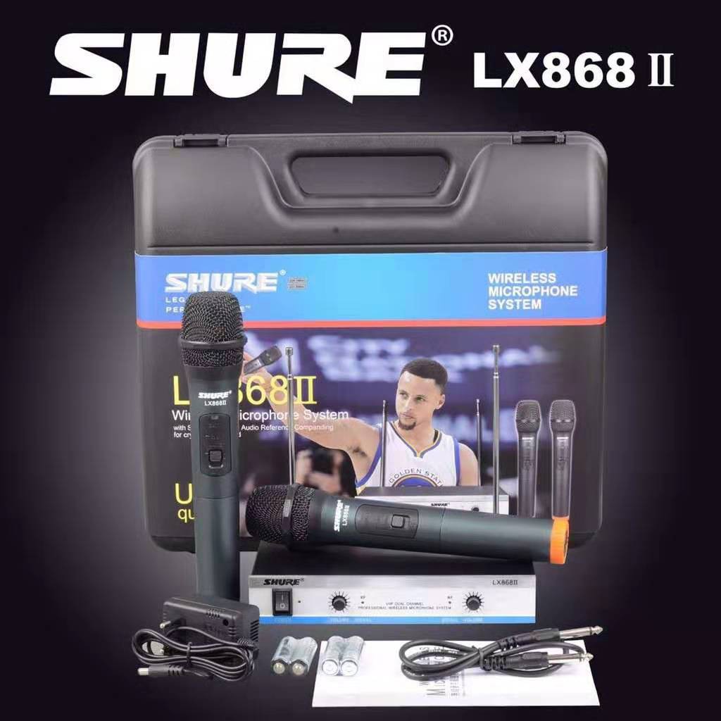 LX868 II shure wireless microphone system Lazada PH