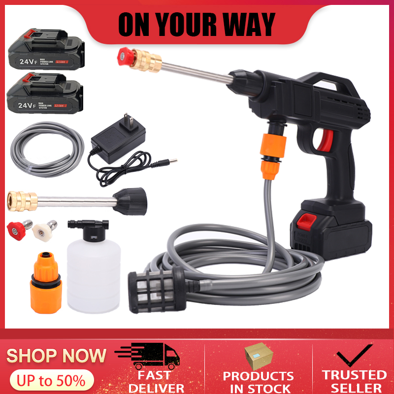 Wireless Car Washer 24V Lithium Battery Portable High Pressure Washer
