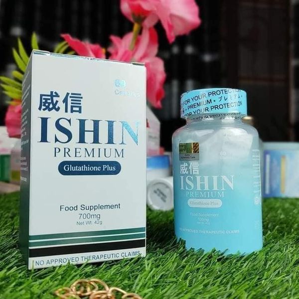 Ishin Triple Glutathione Blend 60 Capsules 10x Whitening Glutathione,  Premium Formula [ORIGINAL] | Lazada PH