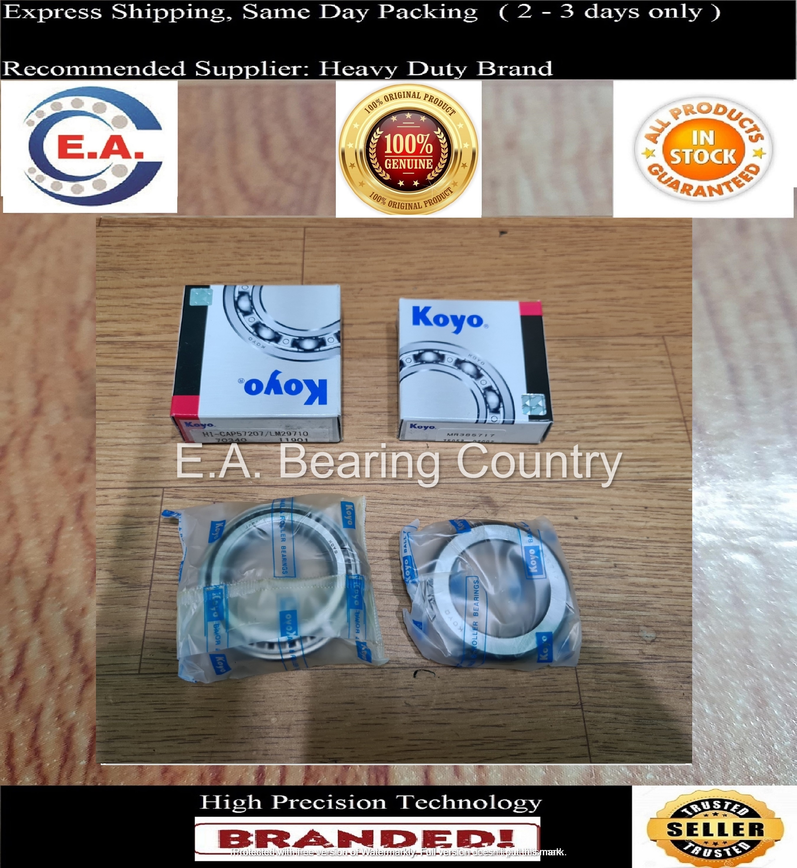 57207/29710 Original Koyo Japan Mitsubishi L300 Axle Bearing Mitsubishi